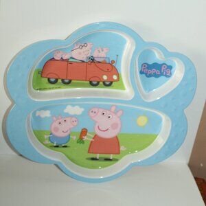 Peppa Pig  Divide Plate Melamine